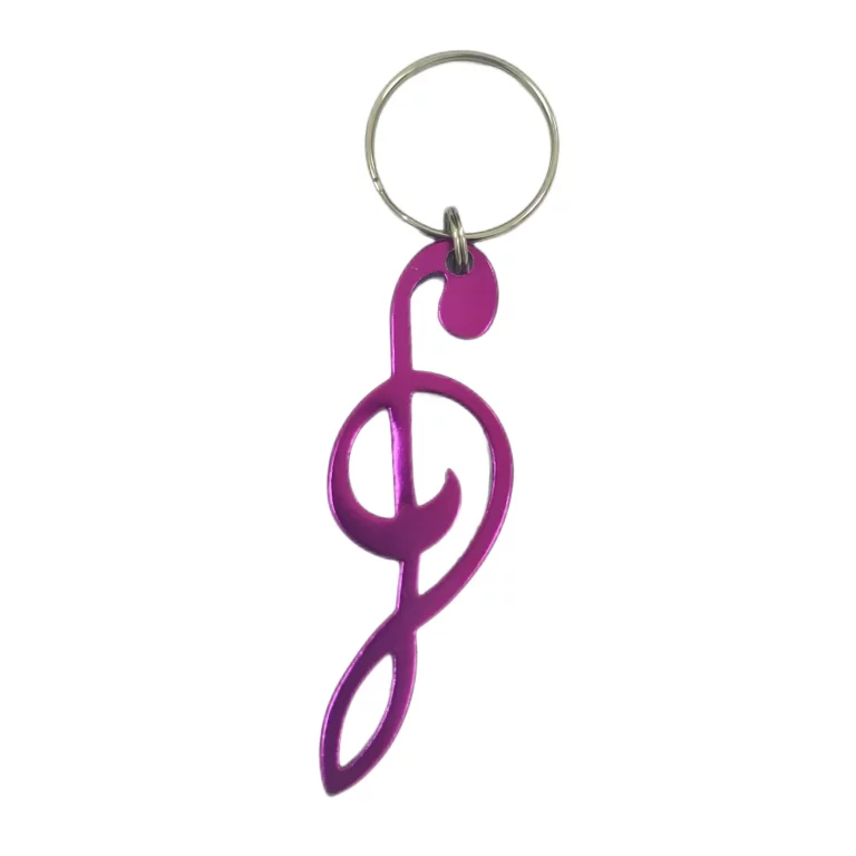 Music-Shaped Aluminum Alloy Bottle Opener