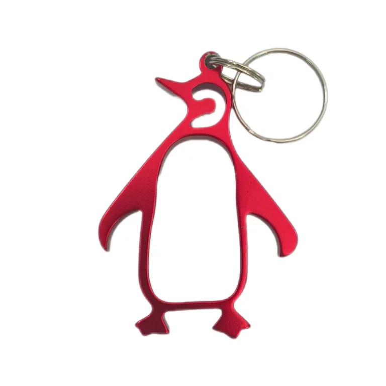 Penguin-Shaped Aluminum Alloy Bottle Opener