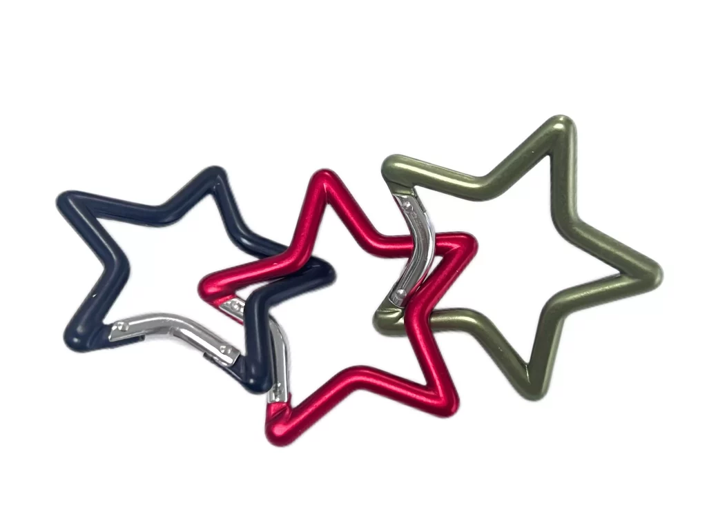 star shape carabiner