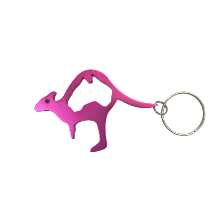 Kangaroo-Shaped Aluminum Alloy Bottle Opener