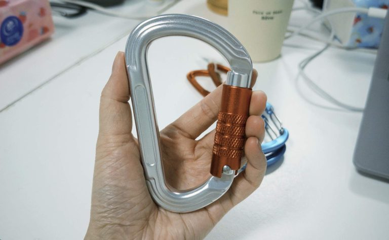 What is a “Triple Locking Carabiner”?