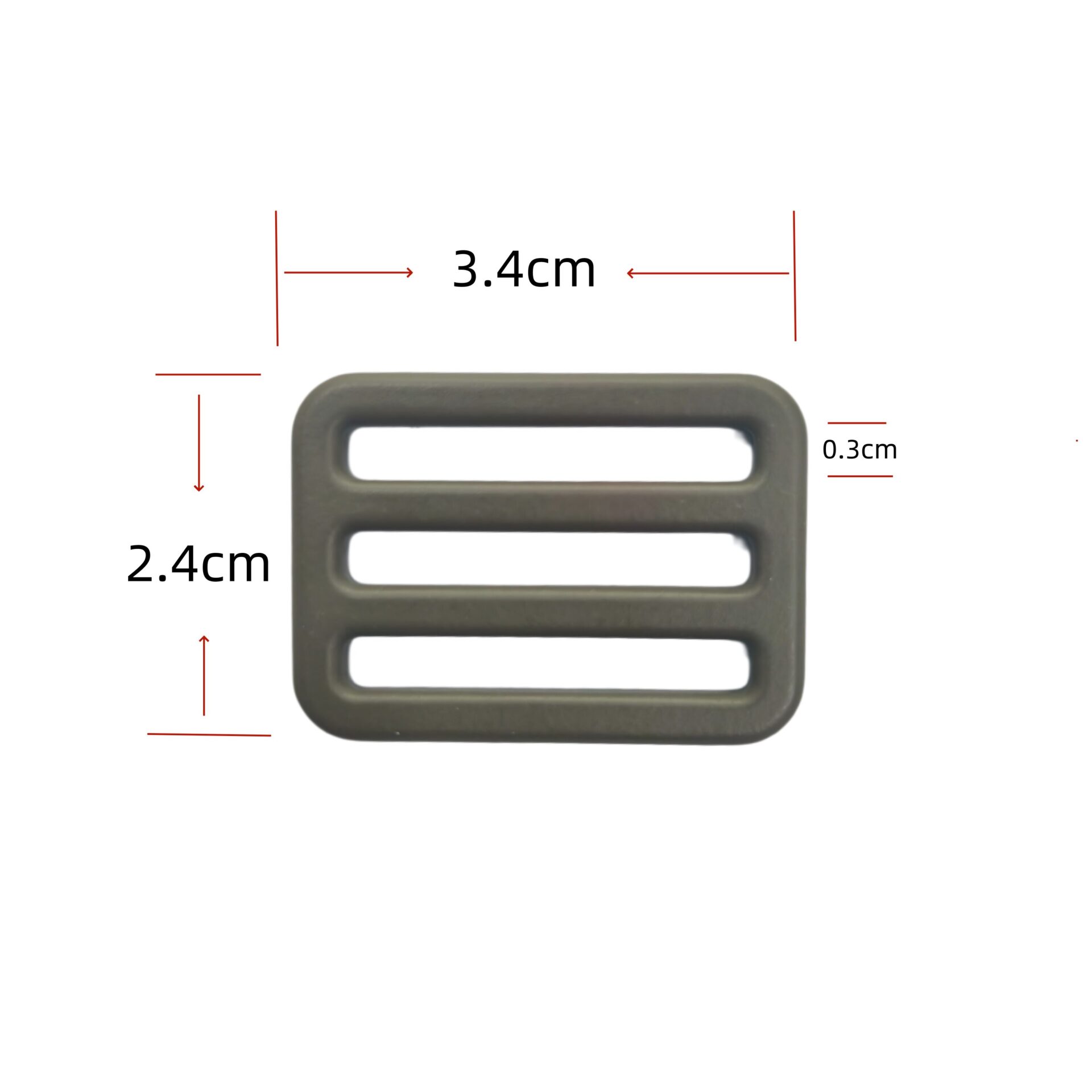 aluminum webbing adjuster