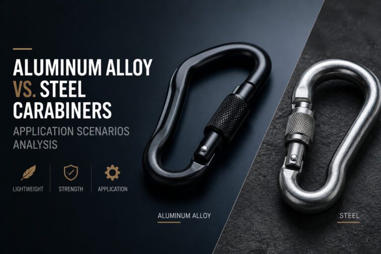 Aluminum Alloy and Steel Carabiners