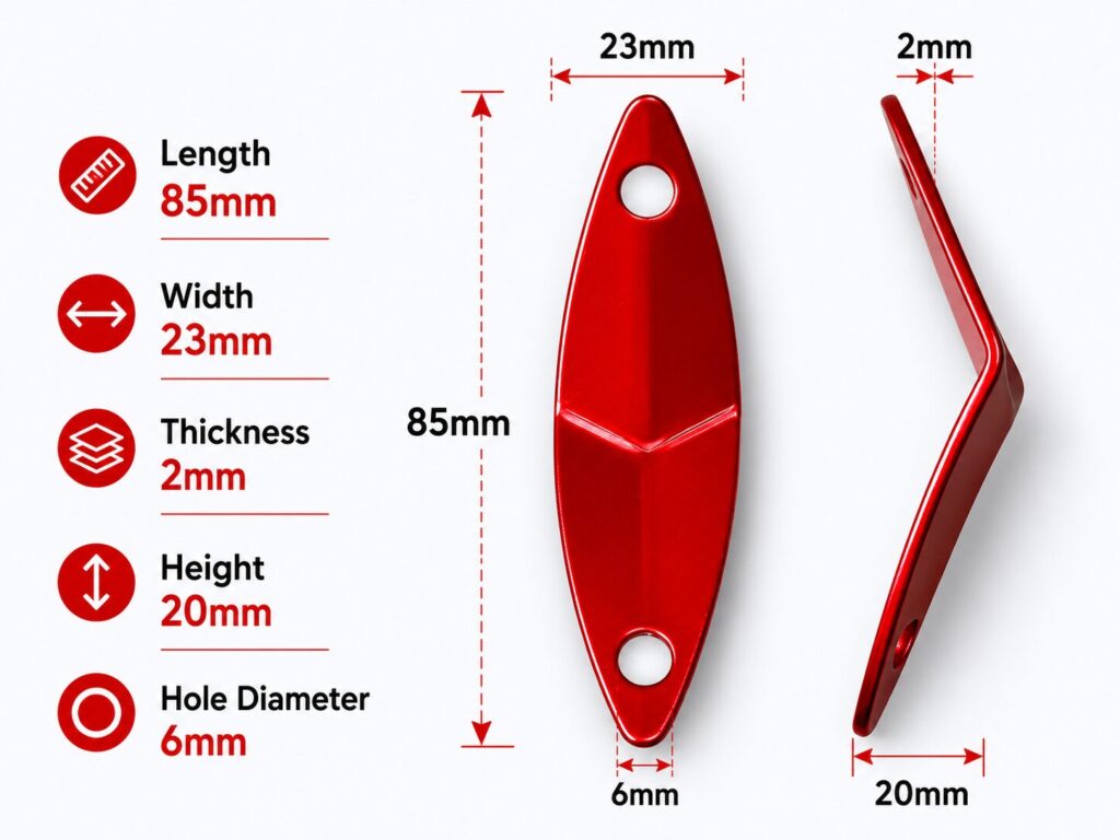 Leaf-shaped Guyline Adjuster4