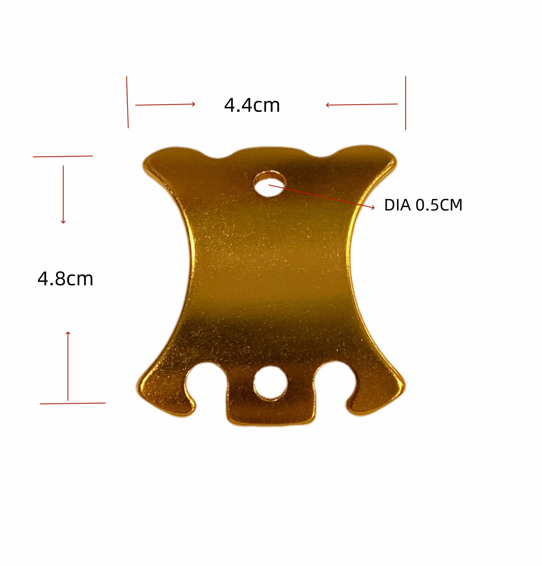 Turtle back guyline buckle size