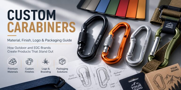 Carabiner Customization Guide for Outdoor & EDC Brands