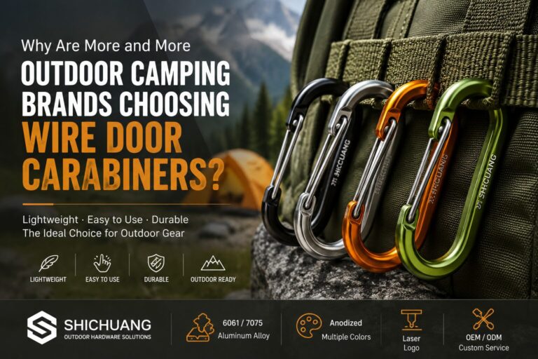 Wire gate carabiner