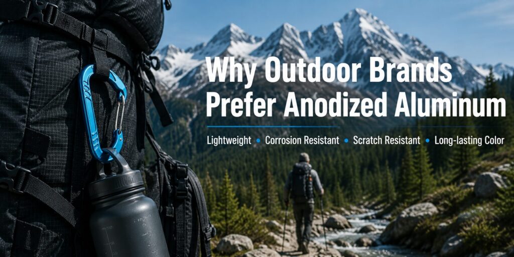 Why Outdoor Brands Prefer Anodized Aluminum