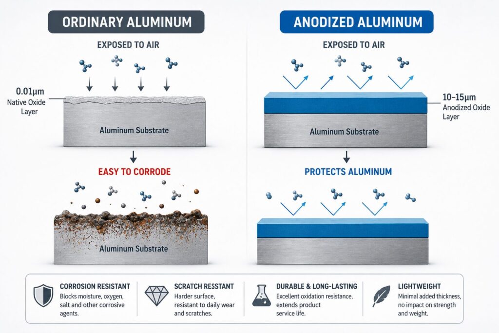 Why Outdoor Brands Prefer Anodized Aluminum