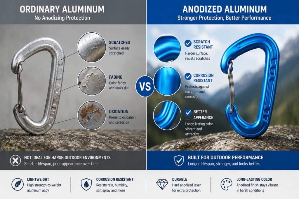 Why Outdoor Brands Prefer Anodized Aluminum