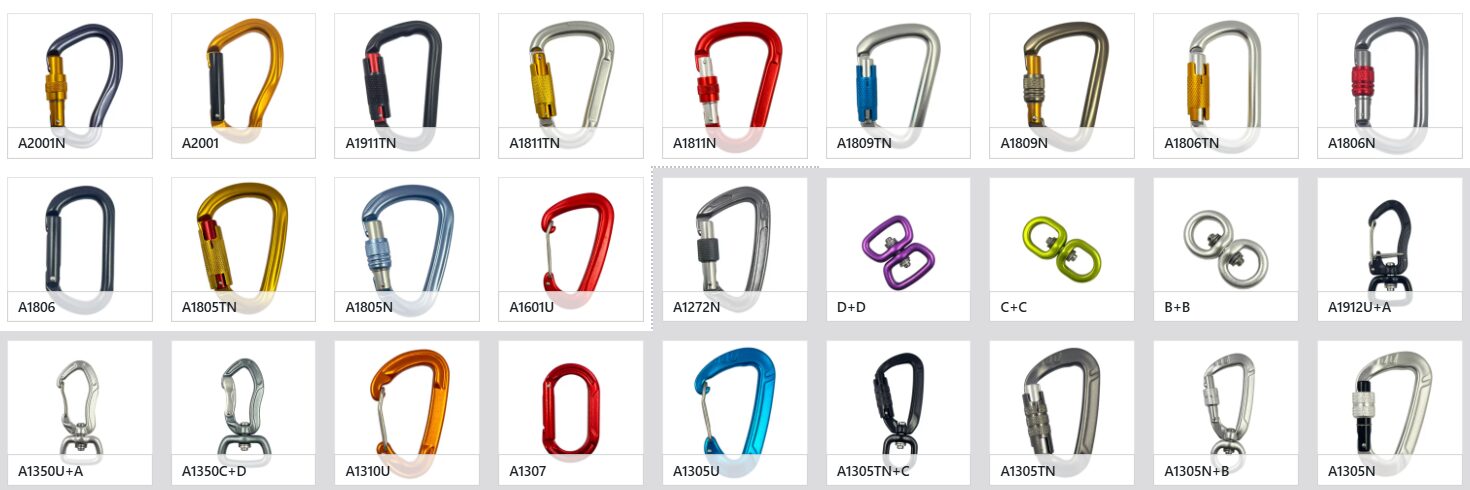 Custom aluminum carabiner1
