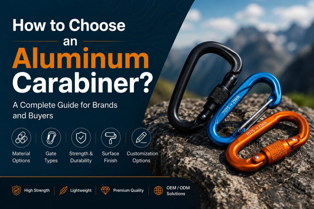 How to choose an aluminum carabiner