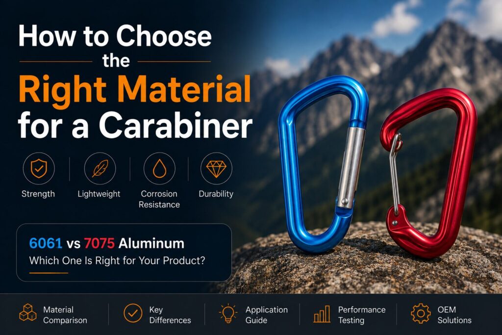 How to choose the right material for a carabiner
