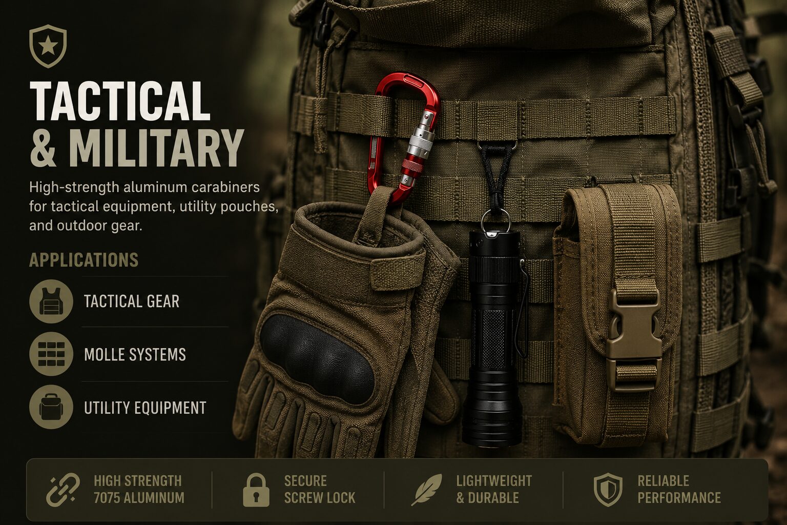 Tactical carabiner