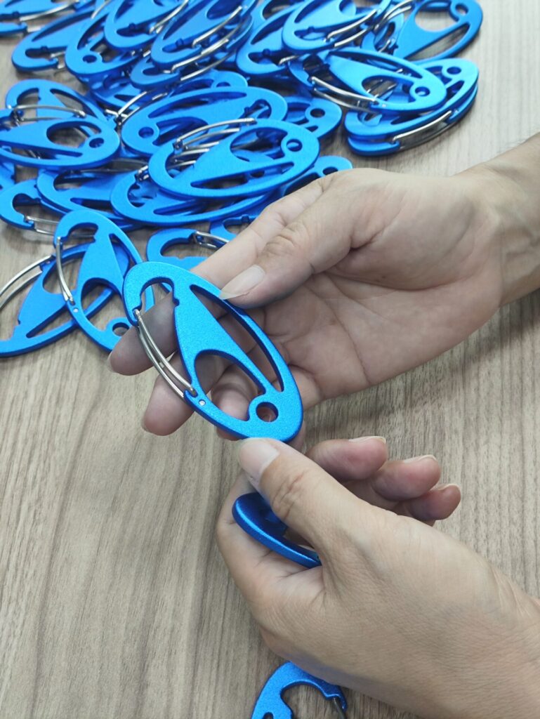 carabiner inspection