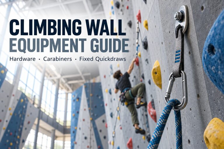 Climbing wall equipment guide
